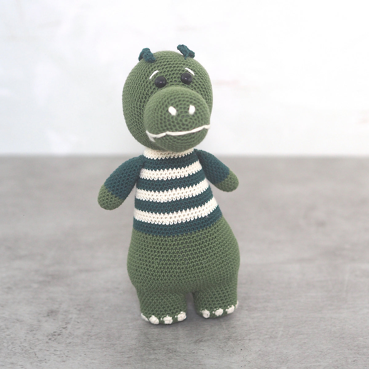 DinoDille - green (teddy bear)