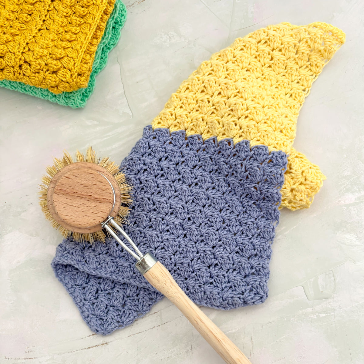 Fancy dishcloth
