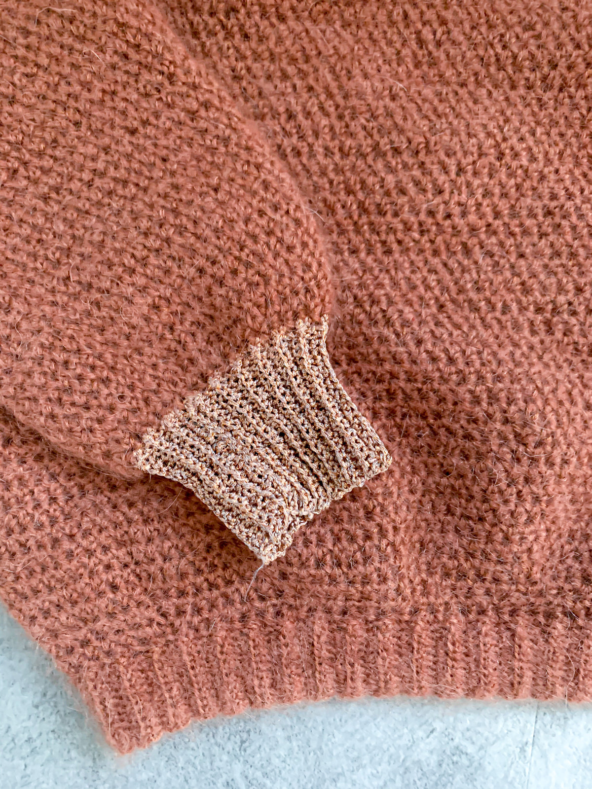 Glitter Puff Sweater