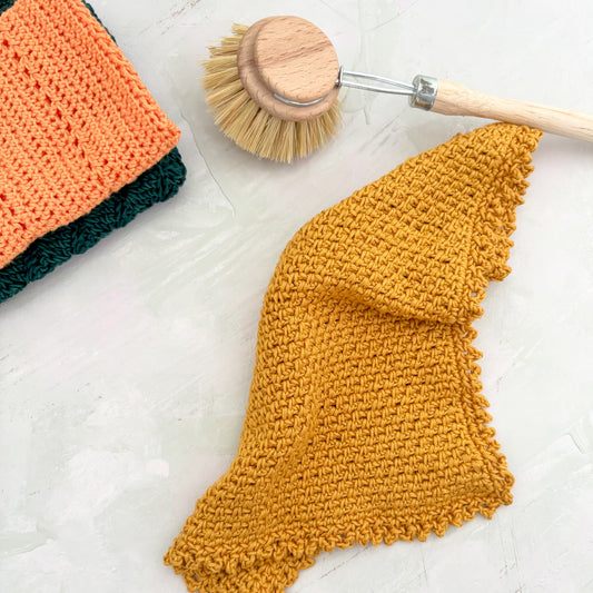 Criss Cross dishcloth