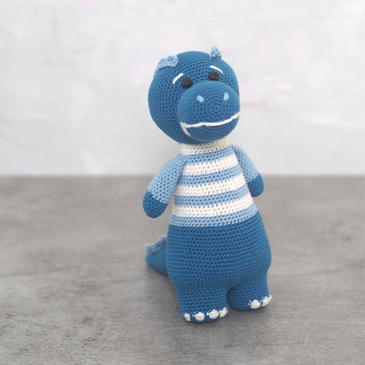 DinoDille - blue (teddy bear)