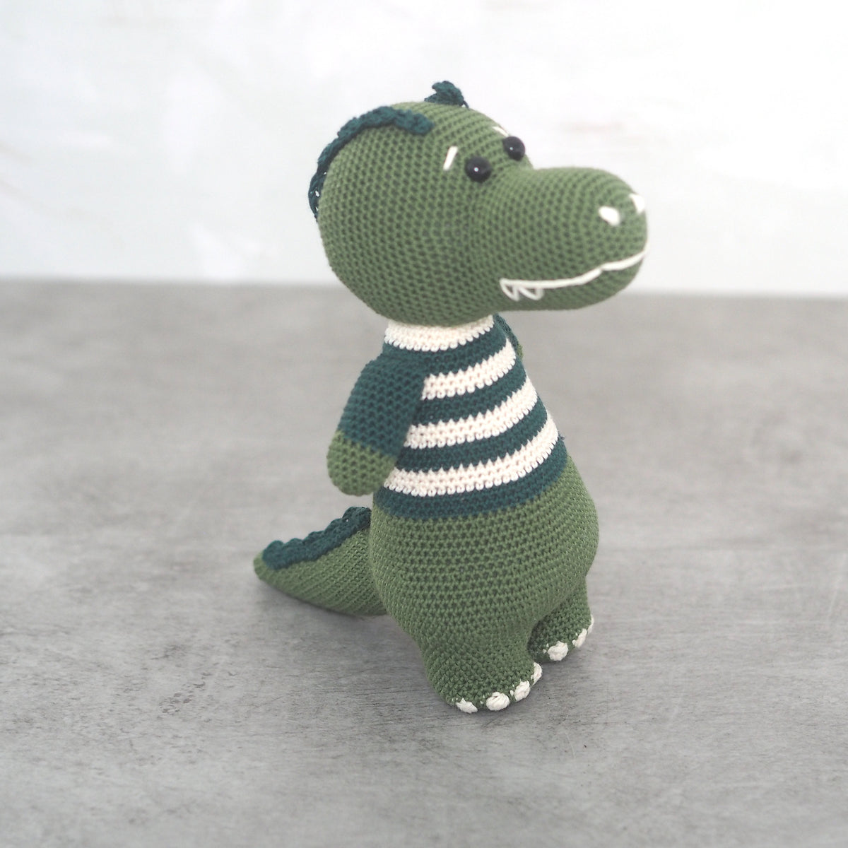 DinoDille - green (teddy bear)