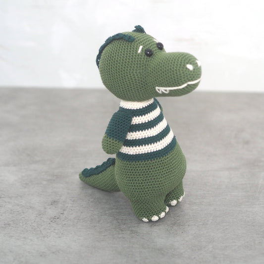 DinoDille - green (teddy bear)
