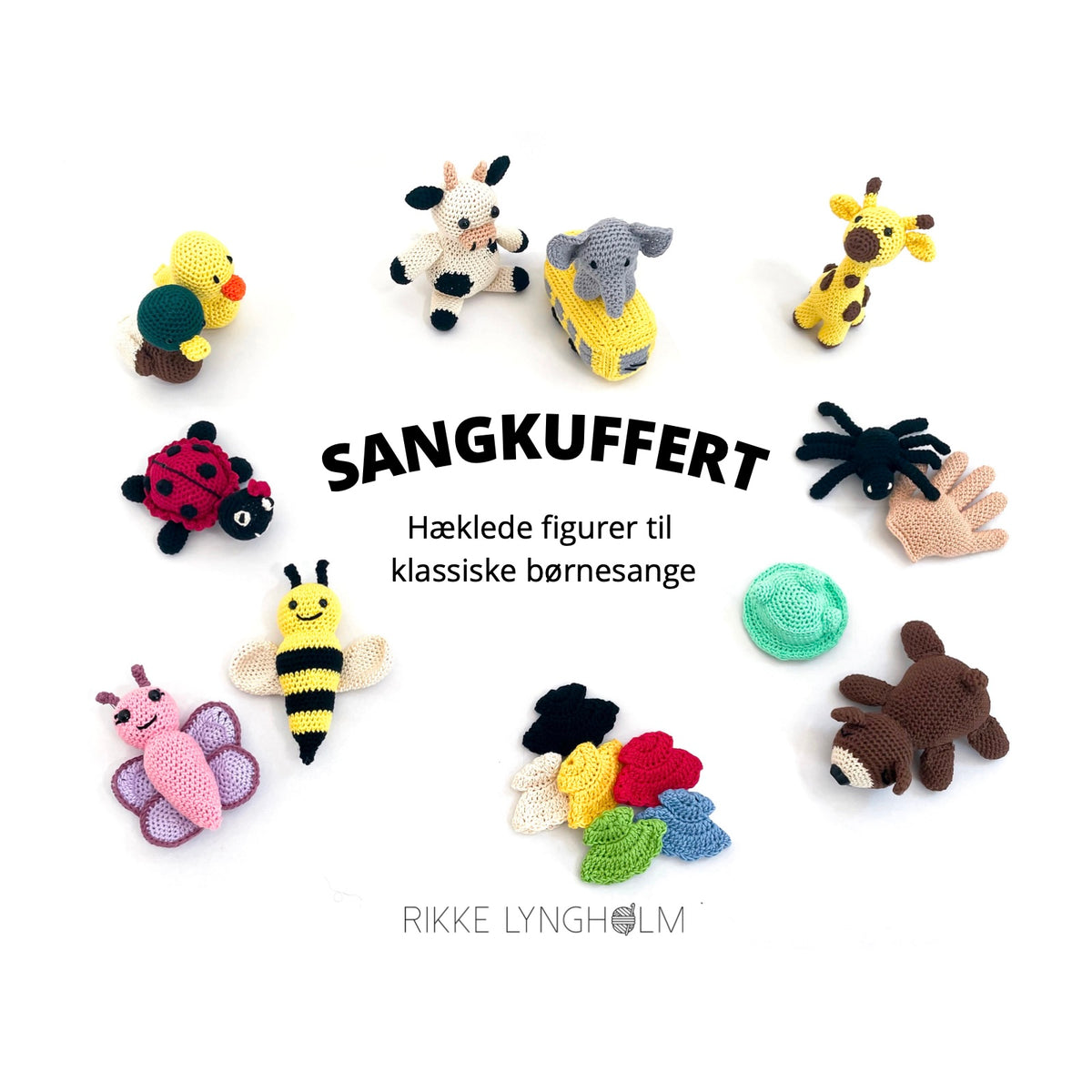 Nursery Rhyme Suitcase - Crocheted figures for classic children's songs (e-book)