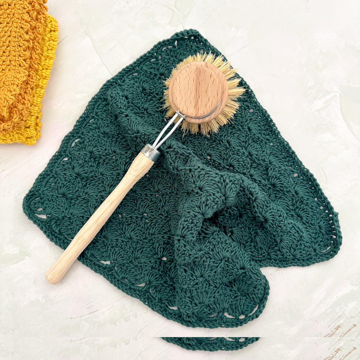 Shelly dishcloth
